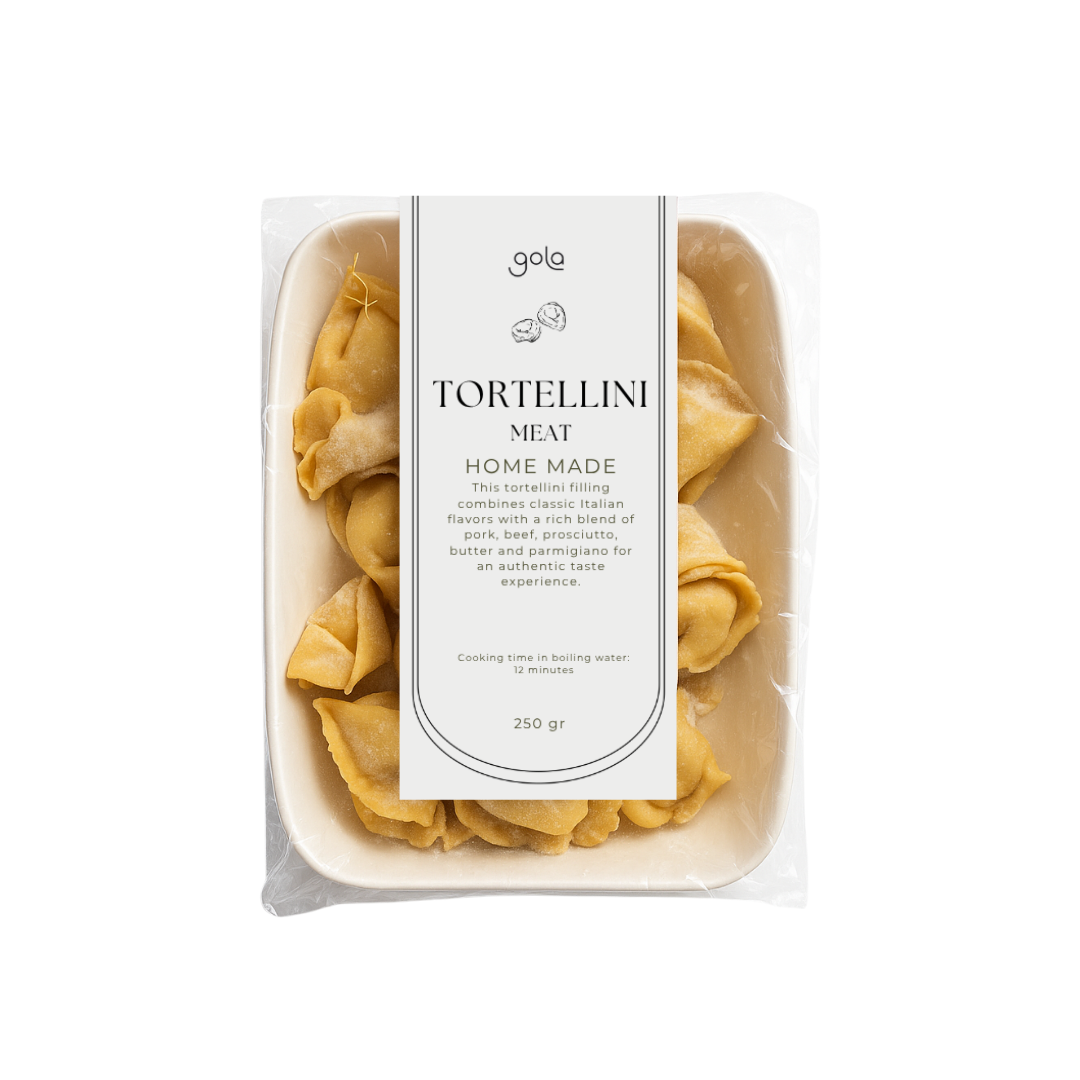 FROZEN PASTA Gola Home Made Tortellini Mix Meat 250gr