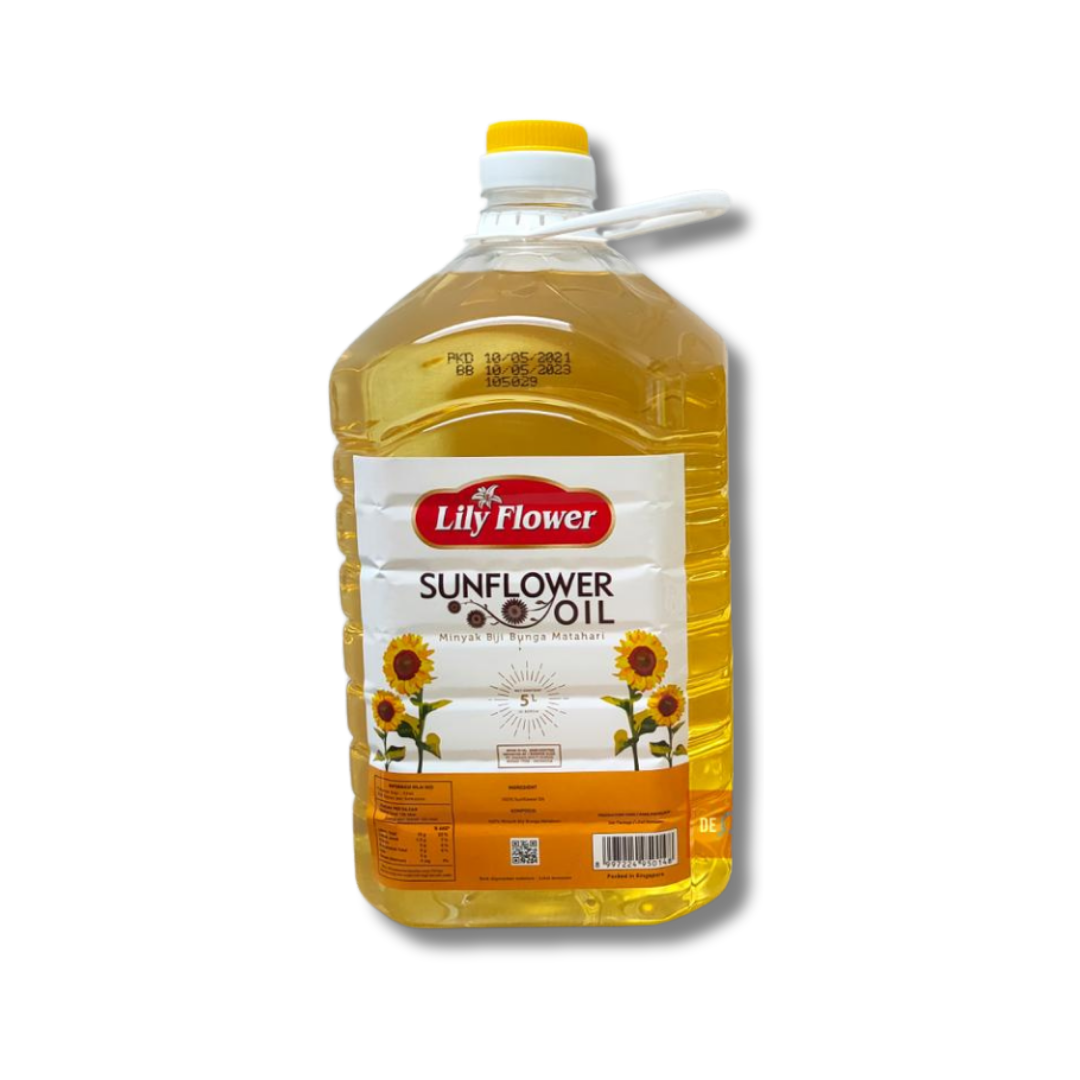 LILY FLOWER Sunflower Oil 5lt