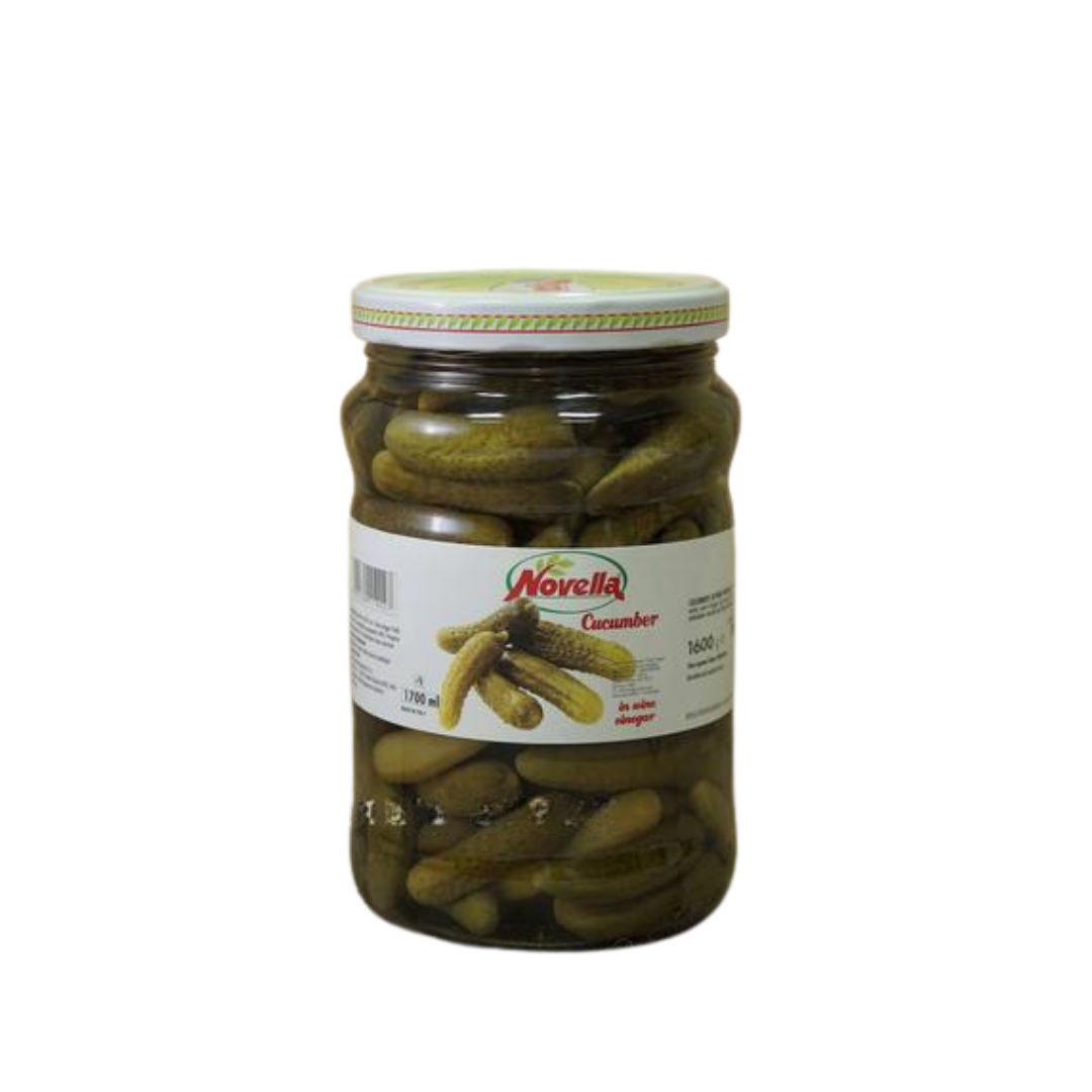 Novella - Cucumber (Gherkins) in Wine Vinegar 1600ml