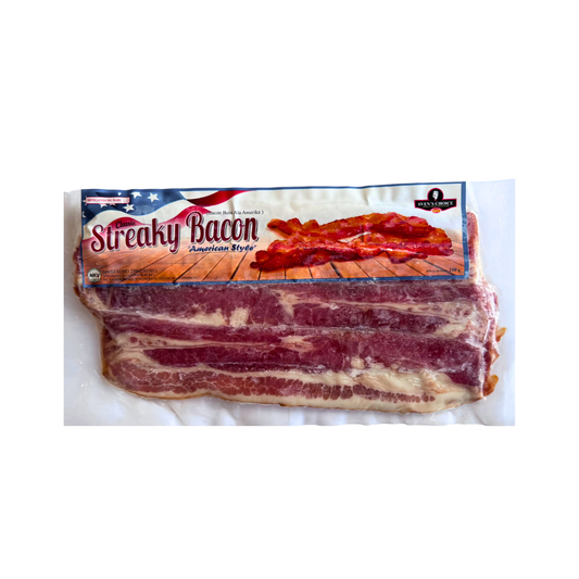 Classic US Streaky Bacon Sliced 250gr