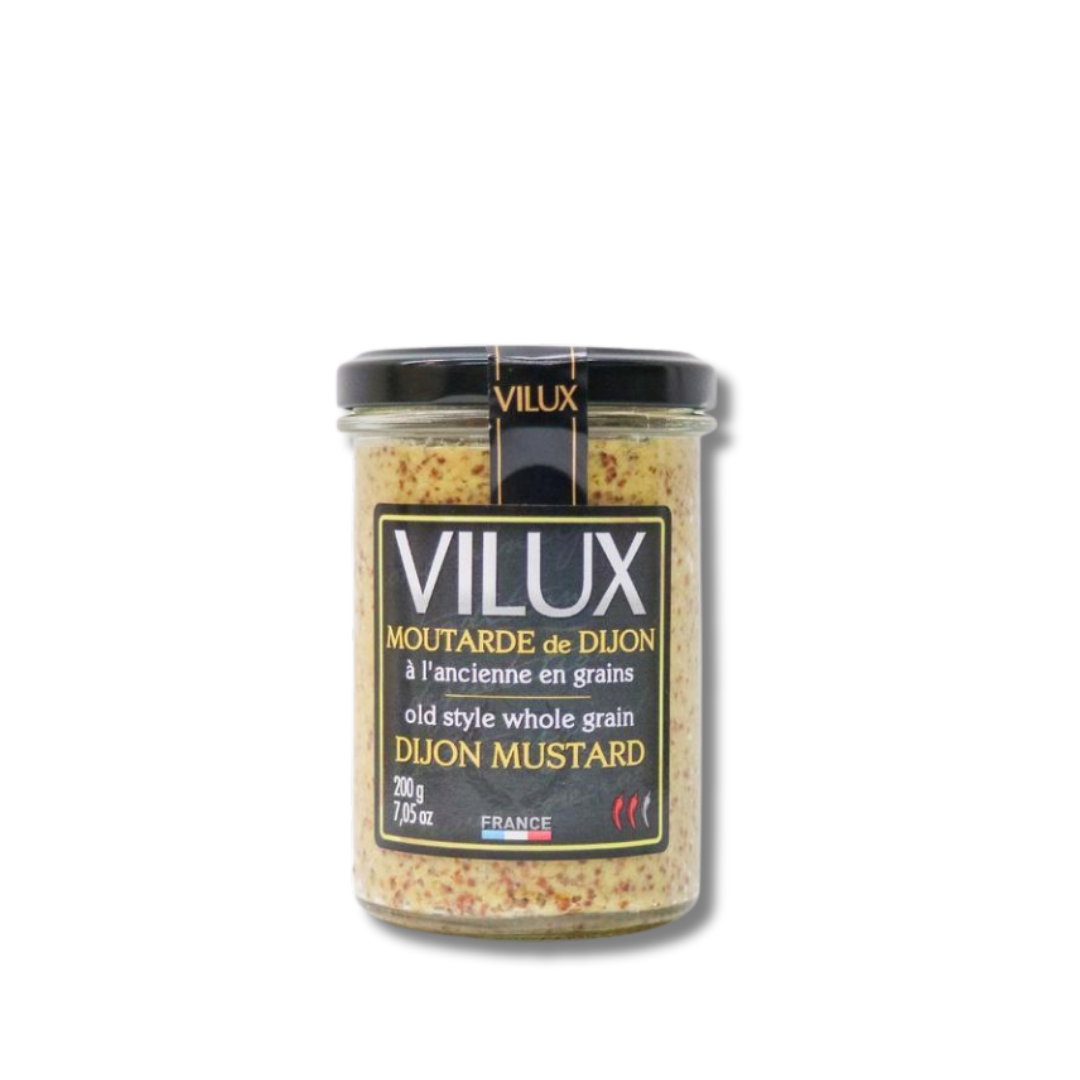Vilux-grainy dijon mustard 200g
